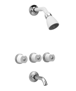 MALBA DUCHA BLANCA EMBUTIR